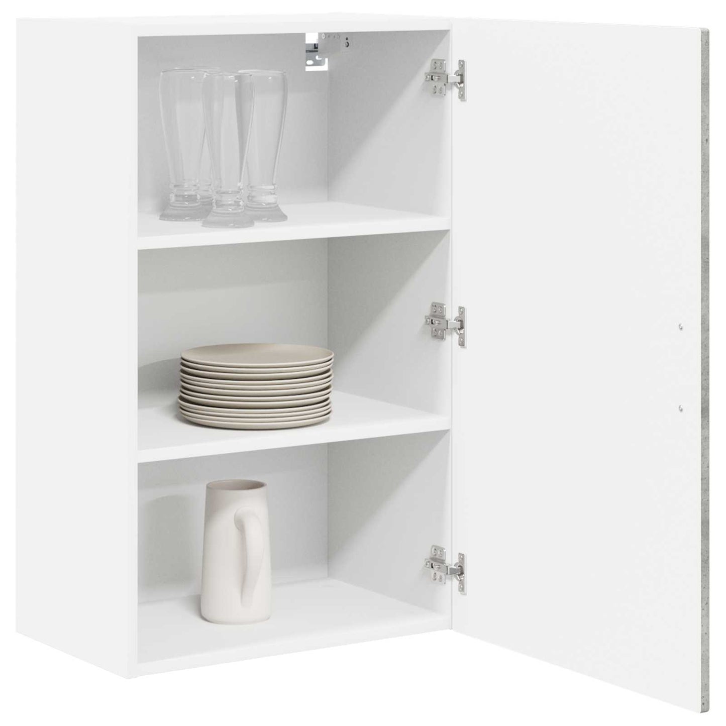 Wandschrank PORTO Beton Grau 50 x 31 x 80 cm Holzwerkstoff
