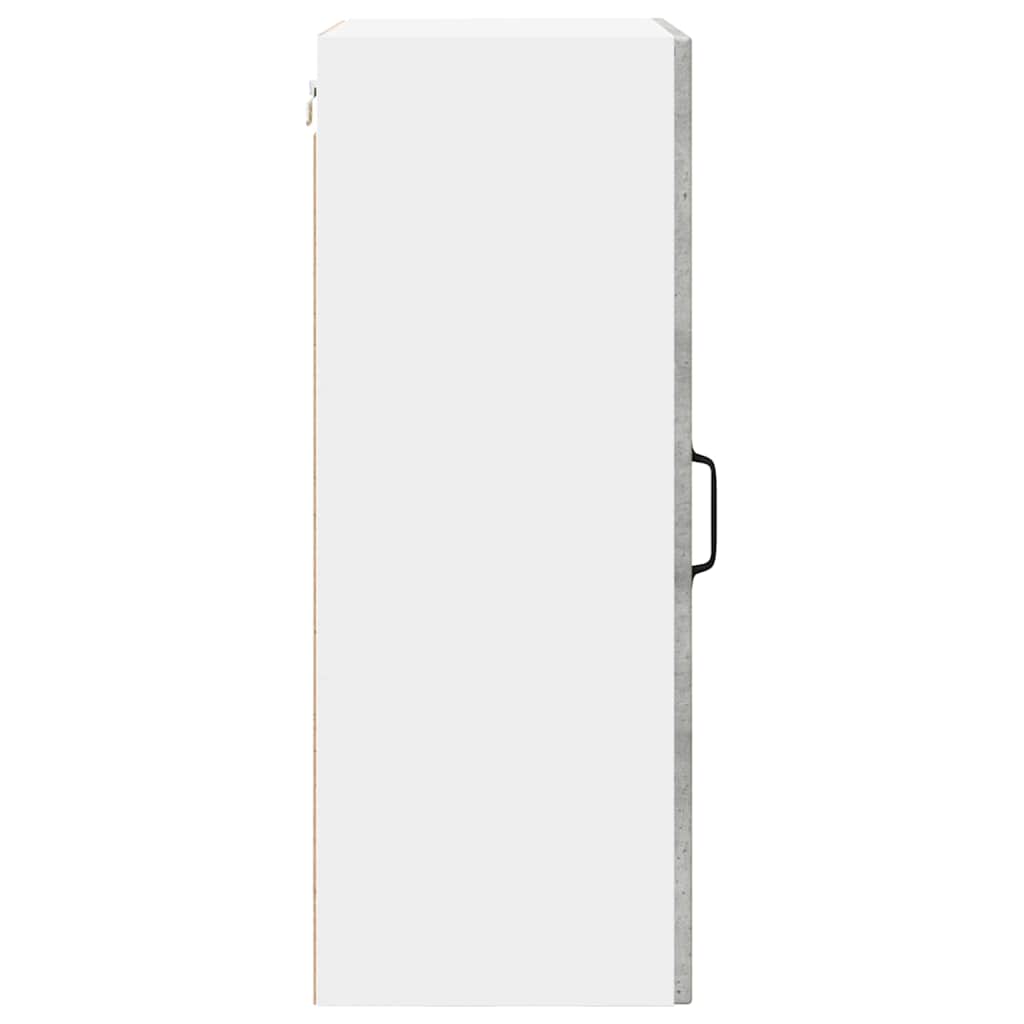 Küchenwandschrank Beton Grau 50 x 31 x 80 cm Holzwerkstoff