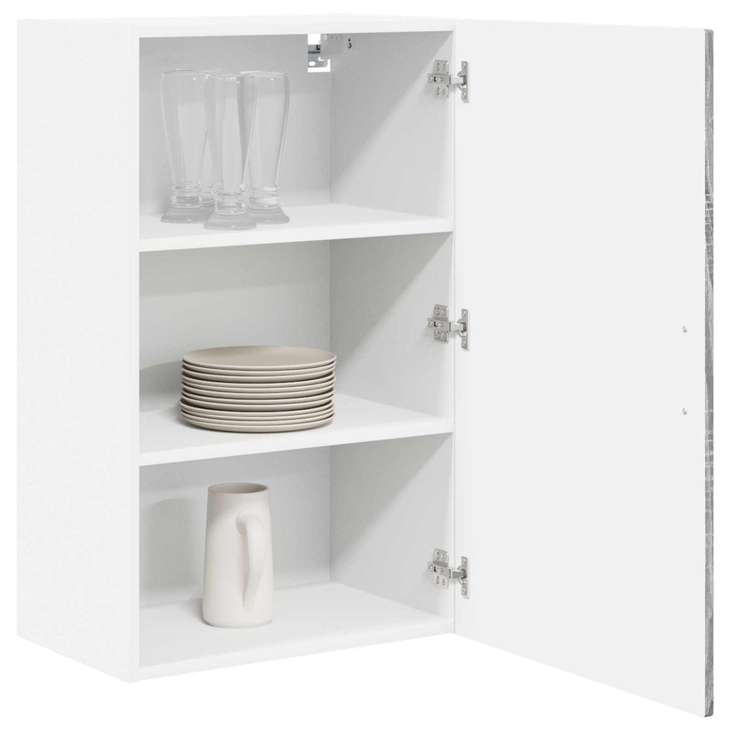 Wandschrank PORTO Graues Sonoma 50 x 31 x 80 cm Holzwerkstoff