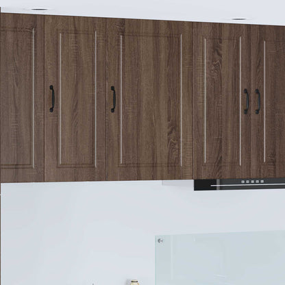 Wandschrank PORTO Braun Eichen-Optik 50 x 31 x 80 cm