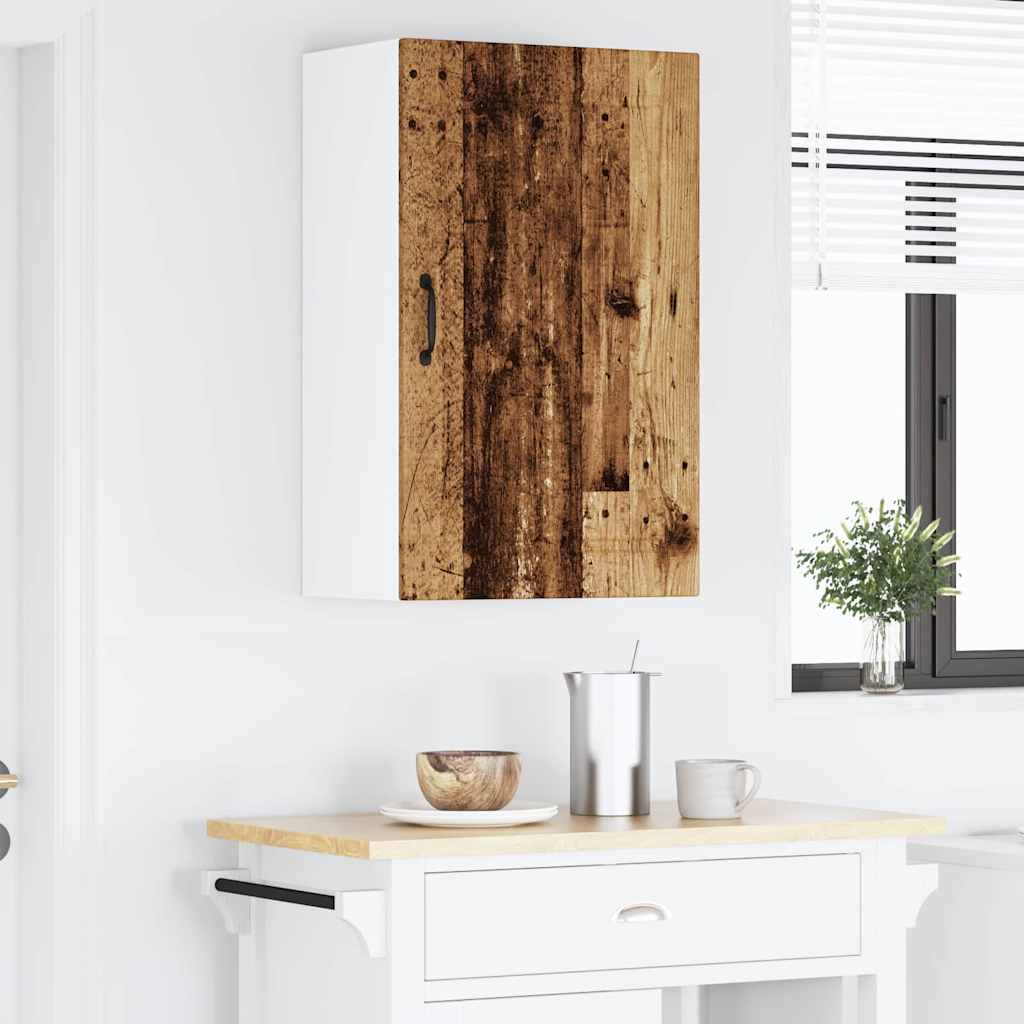 Küchenwandschrank mit Tür Altholz 50 x 31 x 80 cm Holzwerkstoff