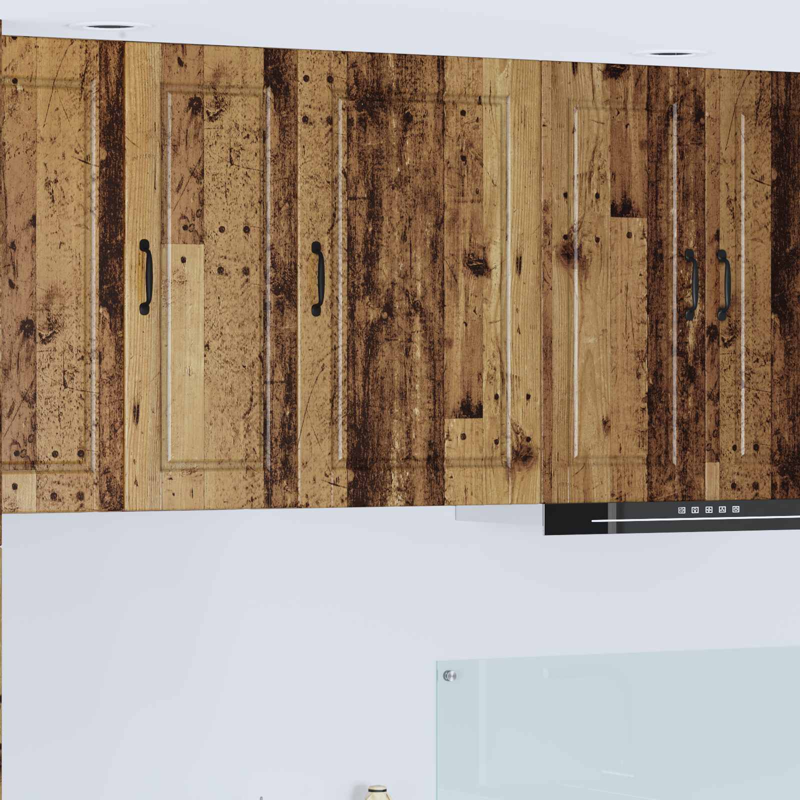 Wandschrank PORTO Altholz 50 x 31 x 80 cm Holzwerkstoff