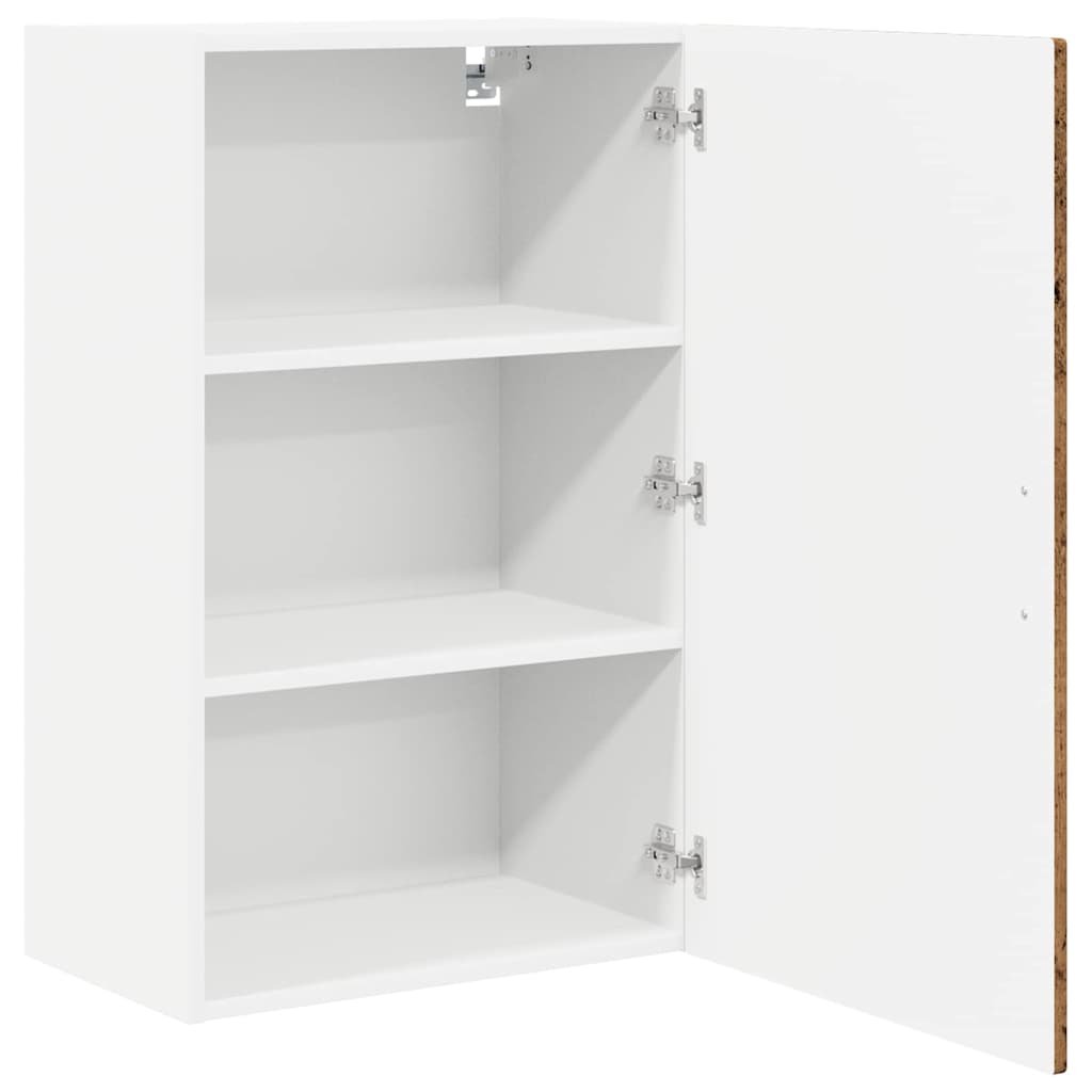 Küchenwandschrank mit Tür Altholz 50 x 31 x 80 cm Holzwerkstoff