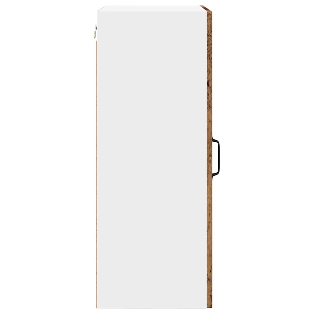 Küchenwandschrank mit Tür Altholz 50 x 31 x 80 cm Holzwerkstoff