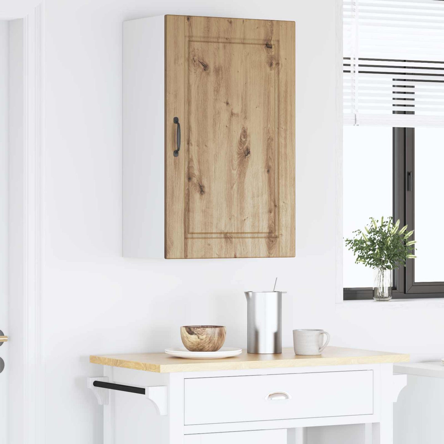 Wandschrank PORTO Artisan-Eiche 50 x 31 x 80 cm Holzwerkstoff