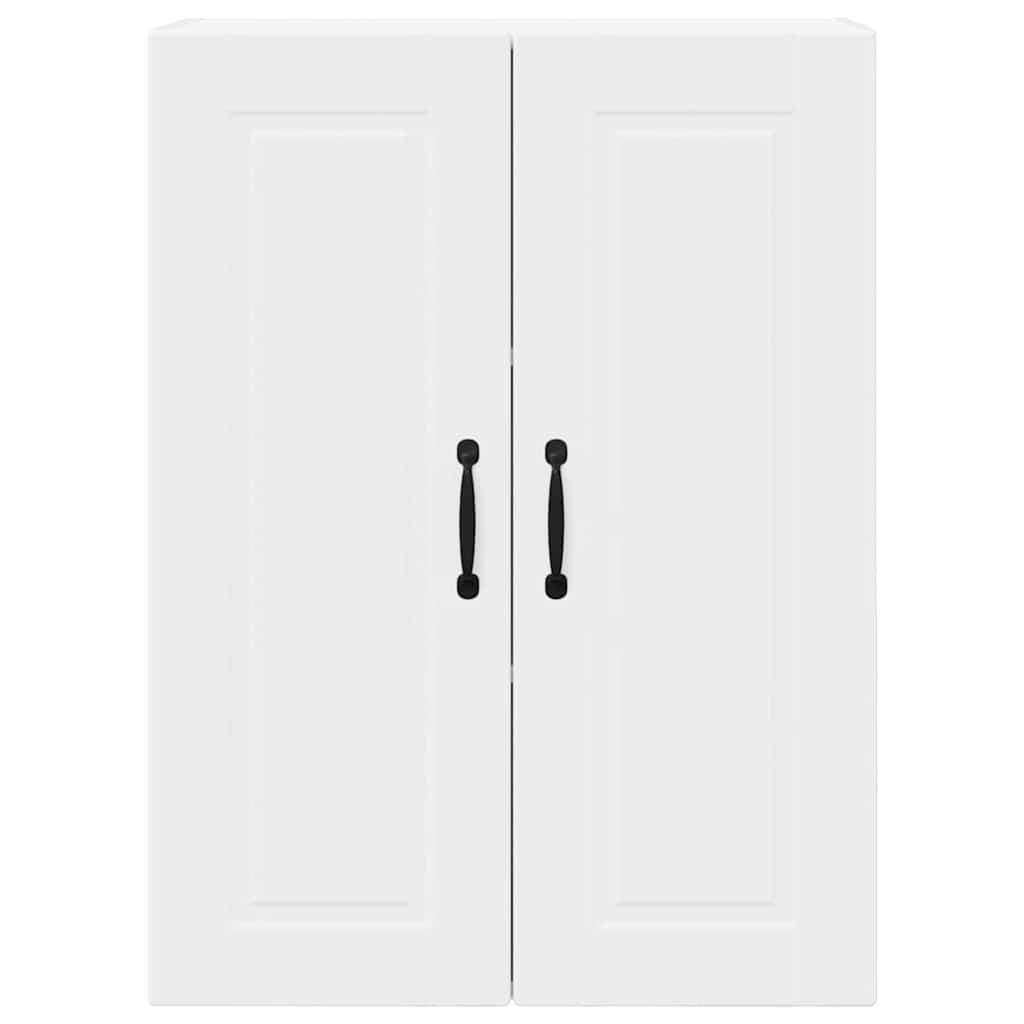 Küchenwandschrank mit Regal Weiß 60 x 31 x 80 cm Holzwerkstoff