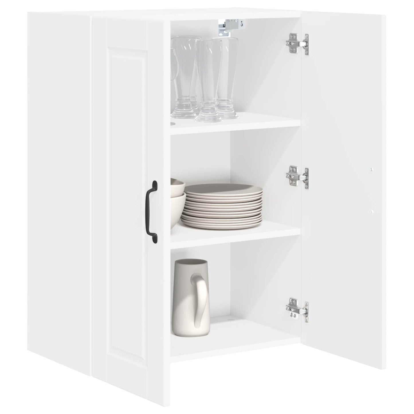 Wandschrank PORTO Weiß 60 x 31 x 80 cm Holzwerkstoff