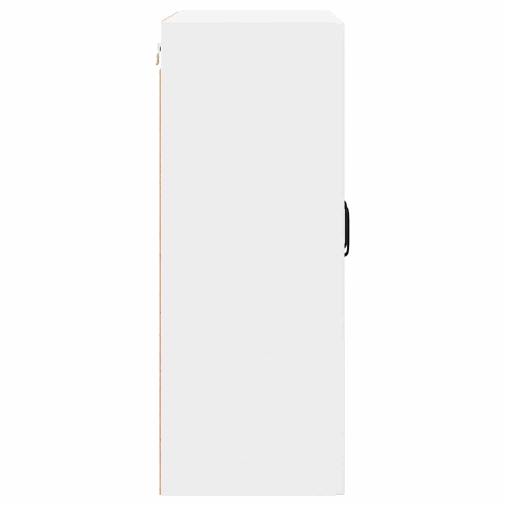 Küchenwandschrank mit Regal Weiß 60 x 31 x 80 cm Holzwerkstoff