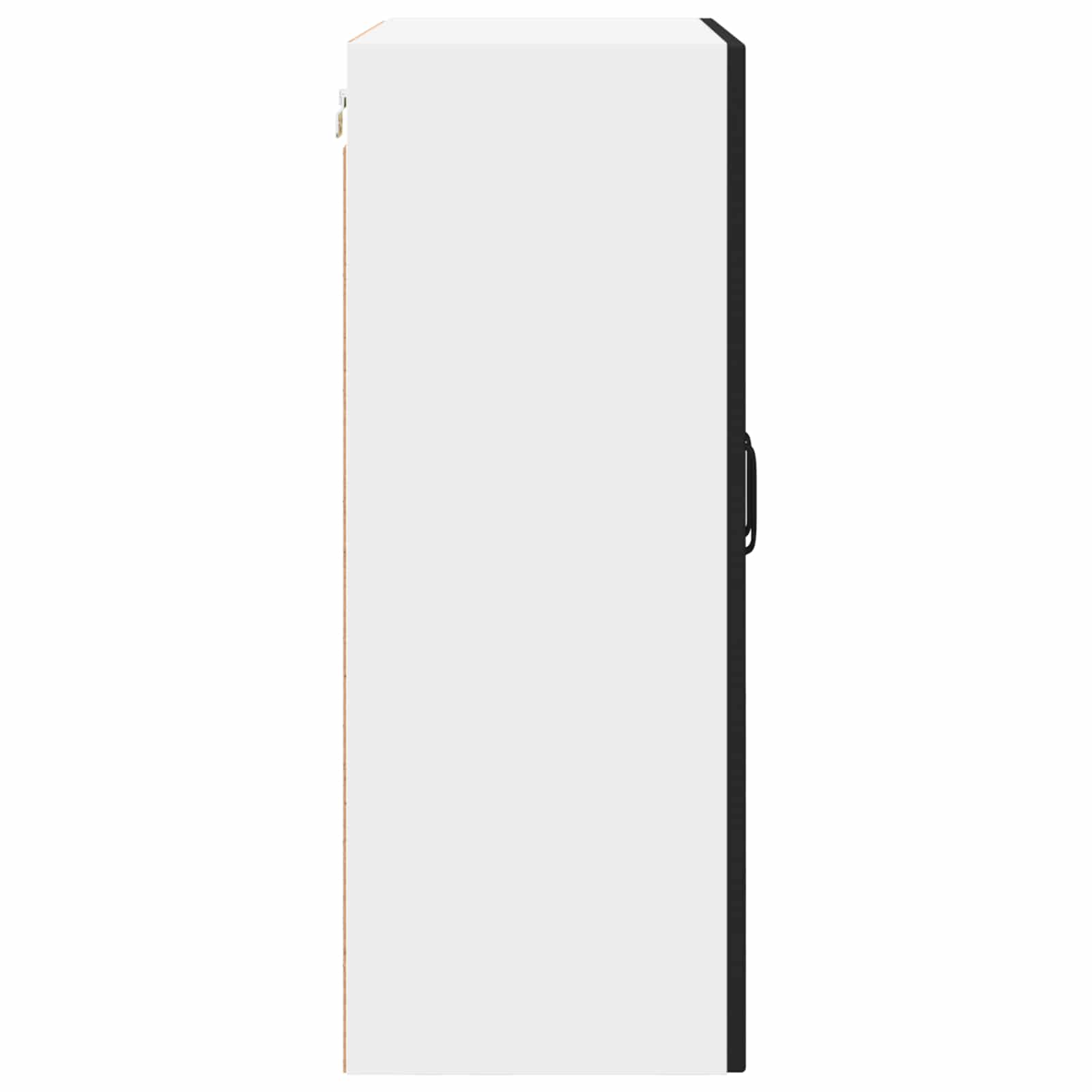 Wandschrank PORTO Schwarz 60 x 31 x 80 cm Holzwerkstoff