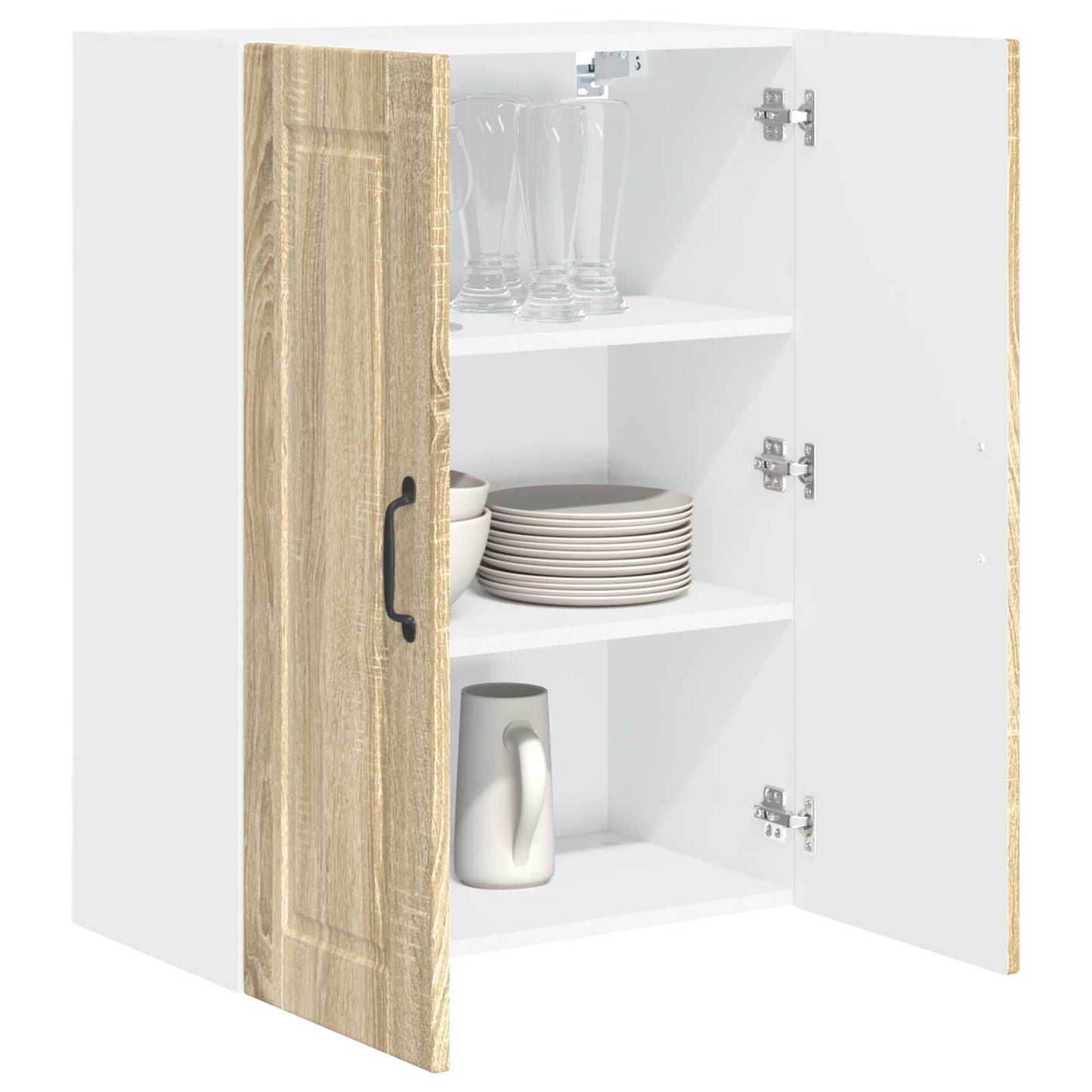 Wandschrank PORTO Sonoma-Eiche 60 x 31 x 80 cm Holzwerkstoff