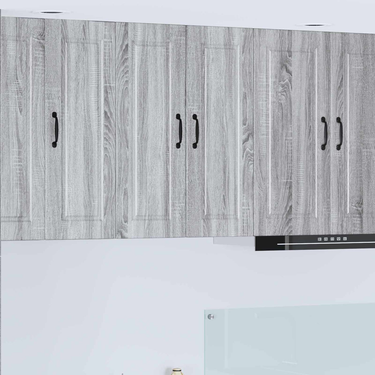 Wandschrank PORTO Graues Sonoma 60 x 31 x 80 cm Holzwerkstoff