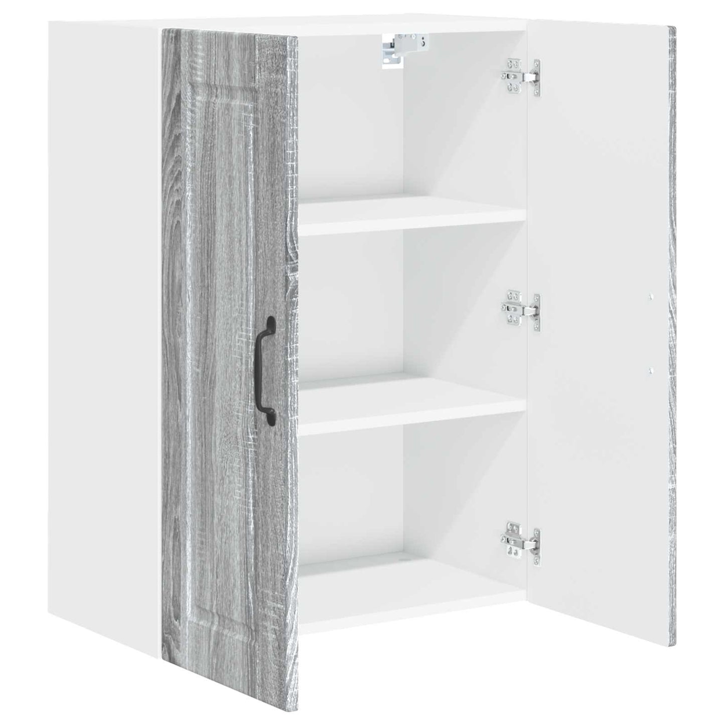 Wandschrank PORTO Graues Sonoma 60 x 31 x 80 cm Holzwerkstoff