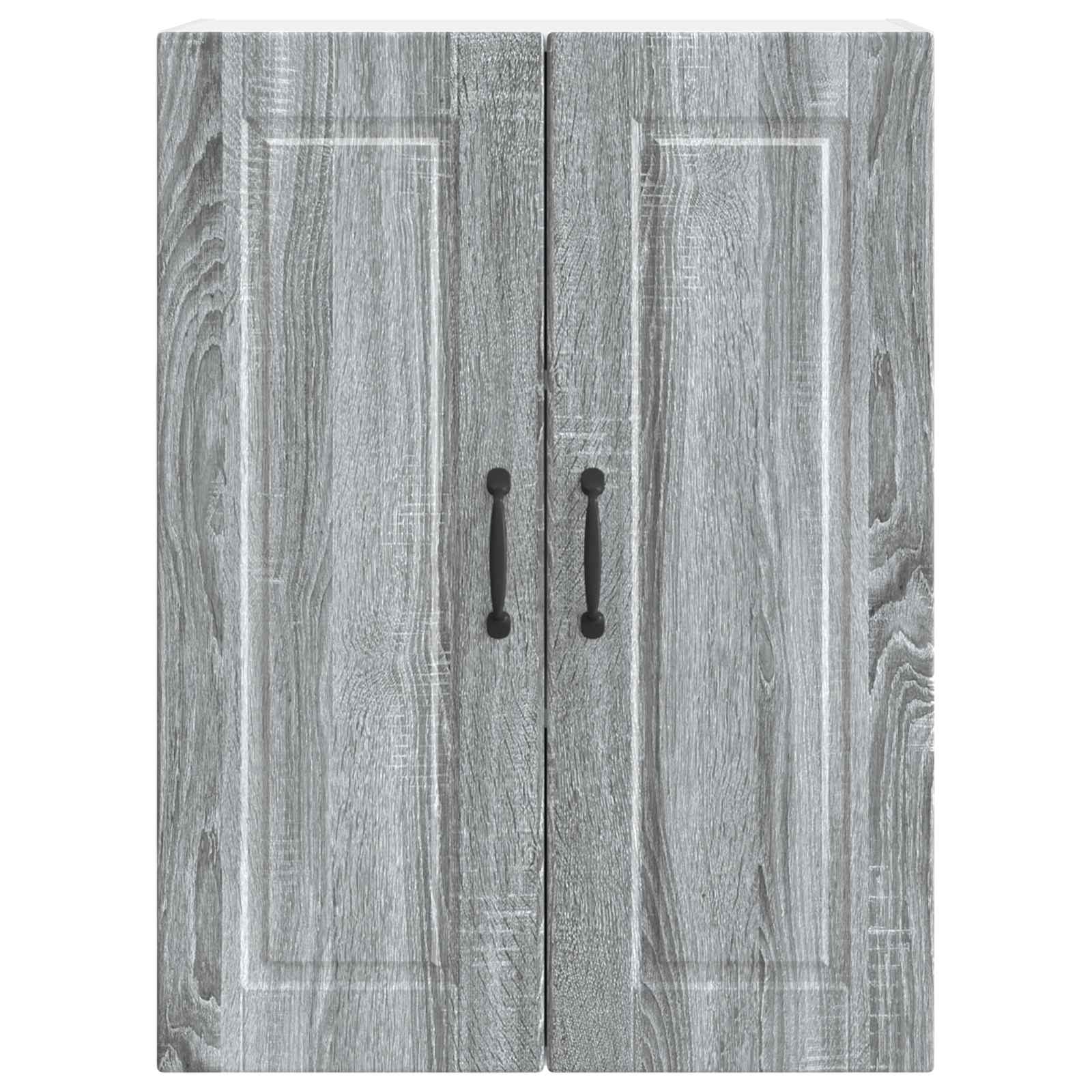 Wandschrank PORTO Graues Sonoma 60 x 31 x 80 cm Holzwerkstoff