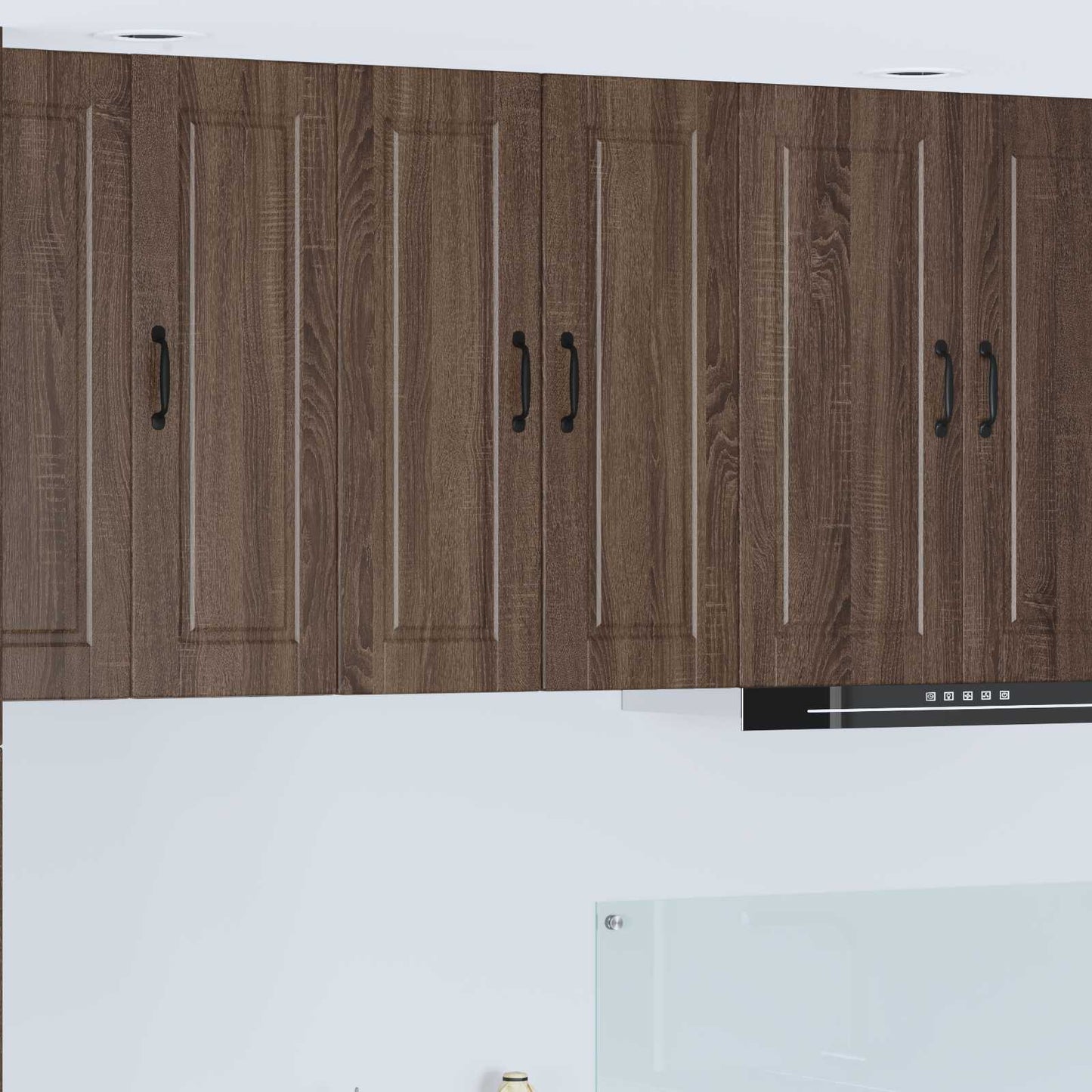 Wandschrank PORTO Braun Eichen-Optik 60 x 31 x 80 cm