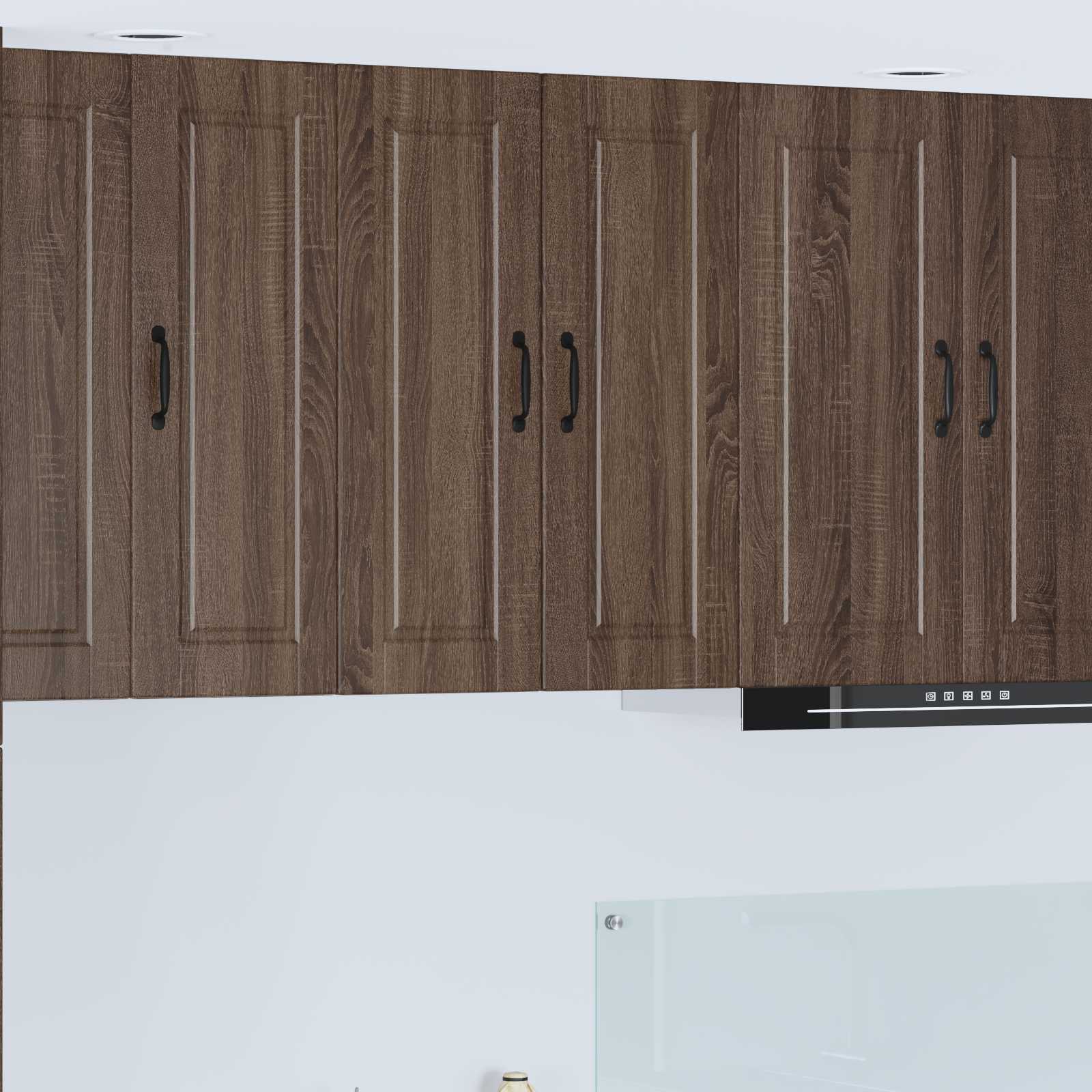 Wandschrank PORTO Braun Eichen-Optik 60 x 31 x 80 cm