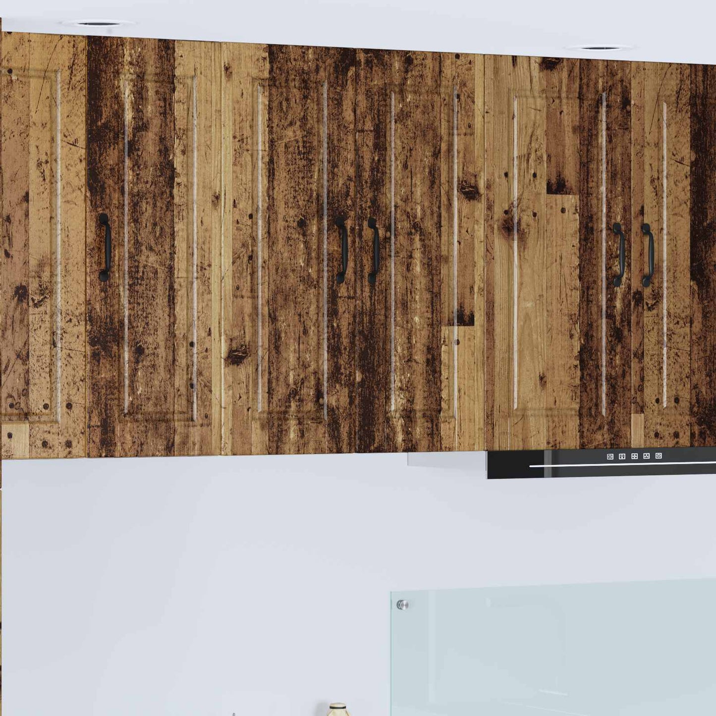 Wandschrank PORTO Altholz 60 x 31 x 80 cm Holzwerkstoff