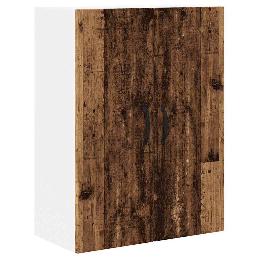 Küchenwandschrank mit Tür Altholz 60 x 31 x 80 cm Holzwerkstoff