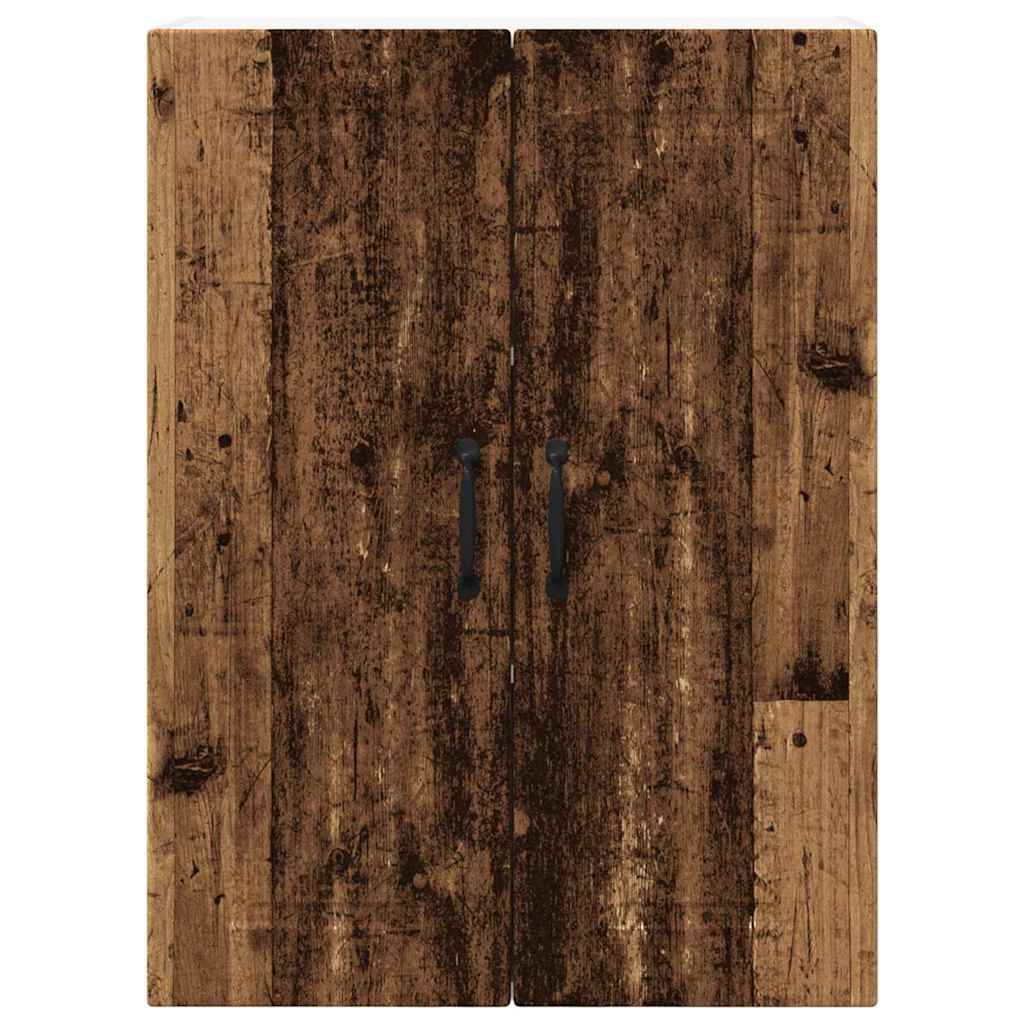 Küchenwandschrank mit Tür Altholz 60 x 31 x 80 cm Holzwerkstoff