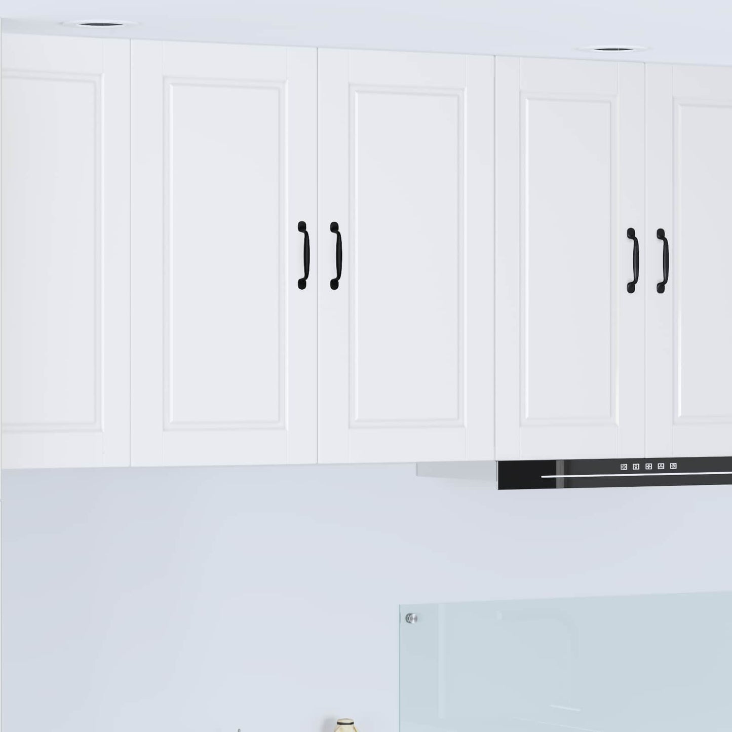 Wandschrank PORTO Weiß 80 x 31 x 80 cm Holzwerkstoff