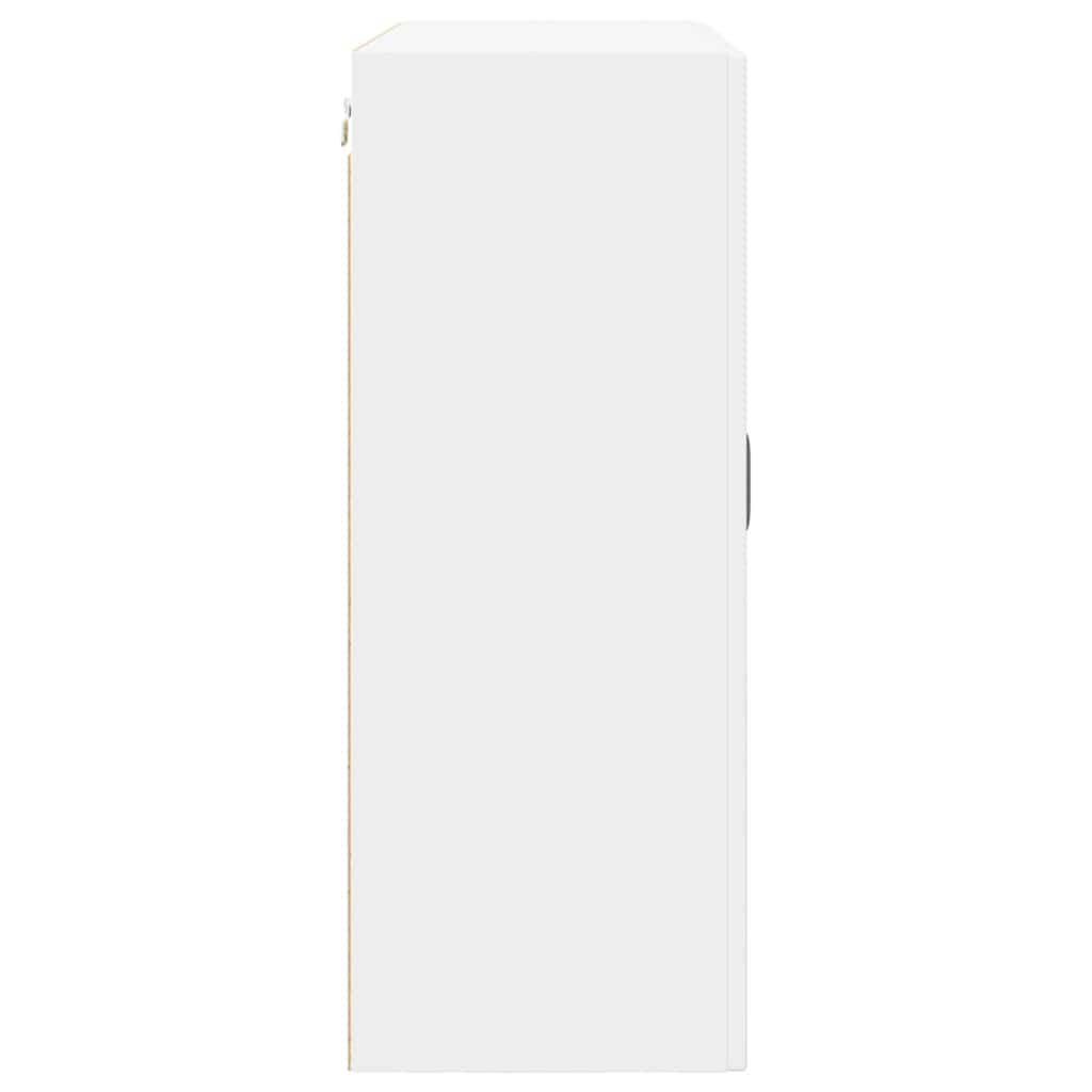 Küchenwandschrank mit Regal Weiß 80 x 31 x 80 cm Holzwerkstoff