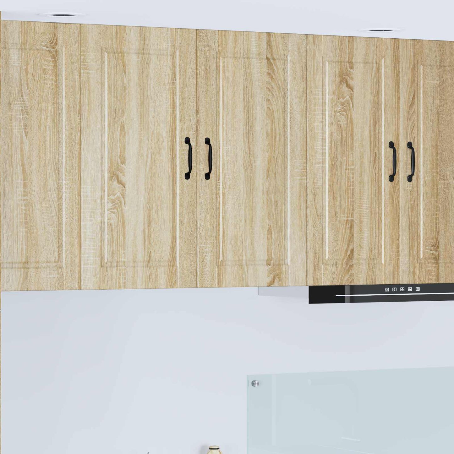 Wandschrank PORTO Sonoma-Eiche 80 x 31 x 80 cm Holzwerkstoff