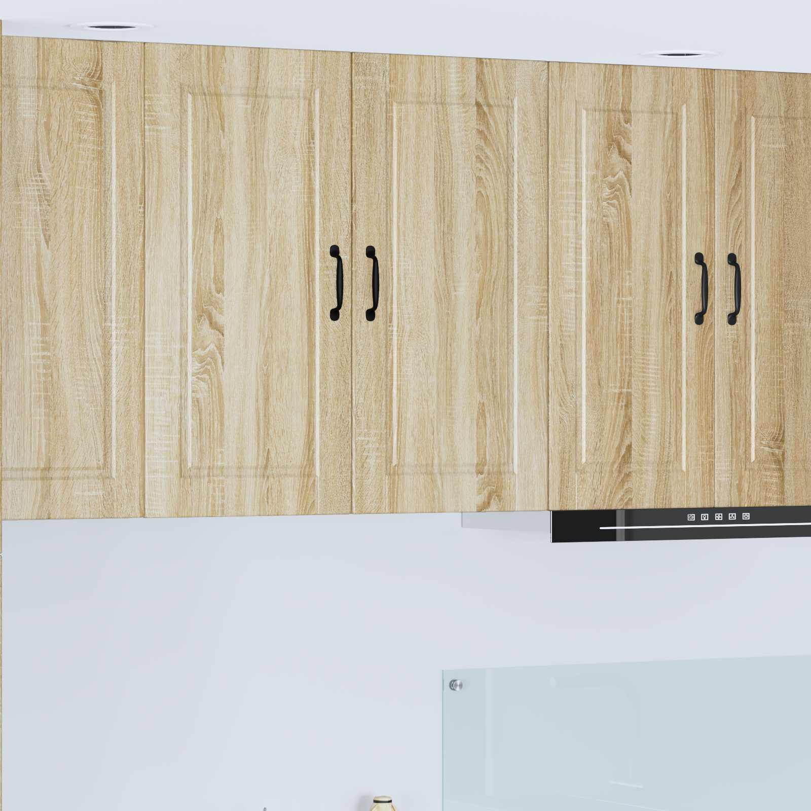 Wandschrank PORTO Sonoma-Eiche 80 x 31 x 80 cm Holzwerkstoff
