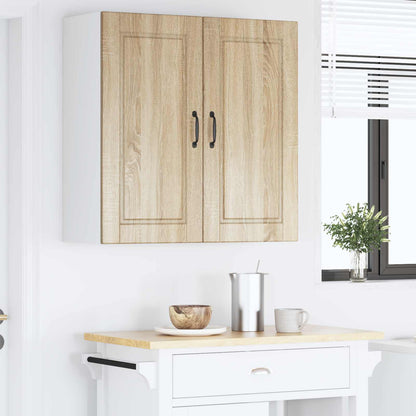 Wandschrank PORTO Sonoma-Eiche 80 x 31 x 80 cm Holzwerkstoff