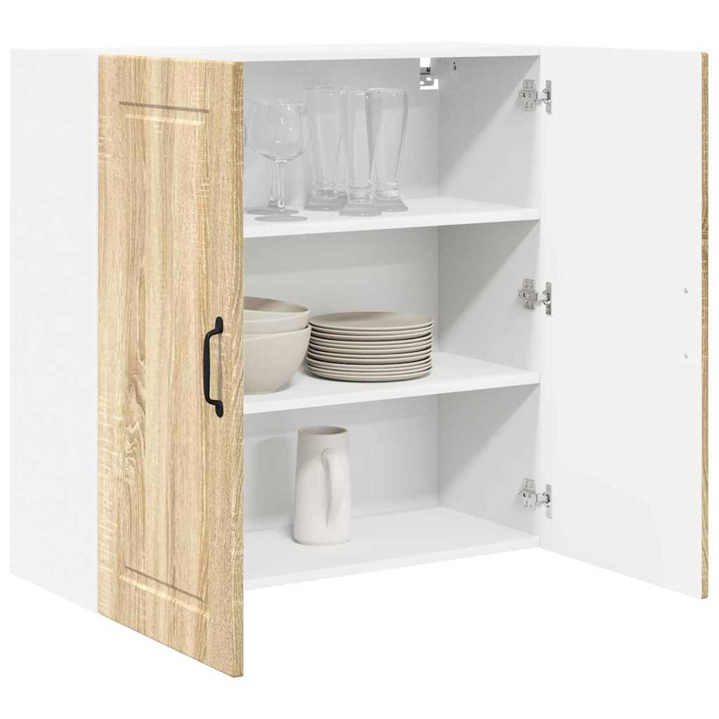 Küchenwandschrank Sonoma-Eiche 80 x 31 x 80 cm Holzwerkstoff