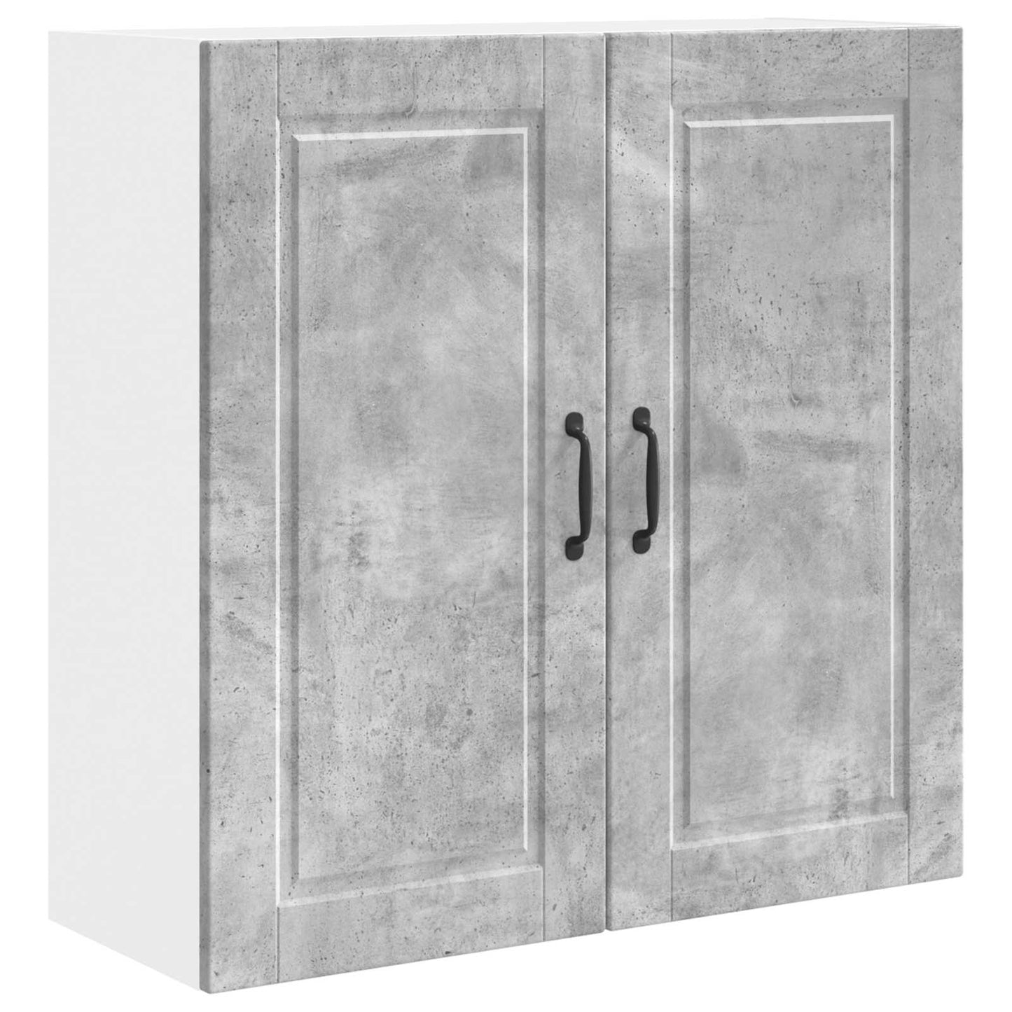 Wandschrank PORTO Beton Grau 80 x 31 x 80 cm Holzwerkstoff