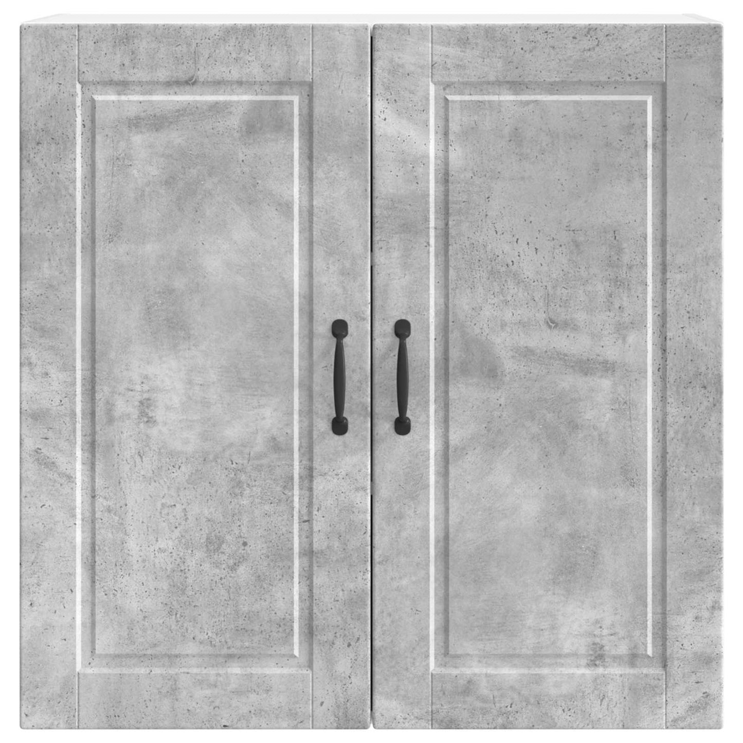 Wandschrank PORTO Beton Grau 80 x 31 x 80 cm Holzwerkstoff
