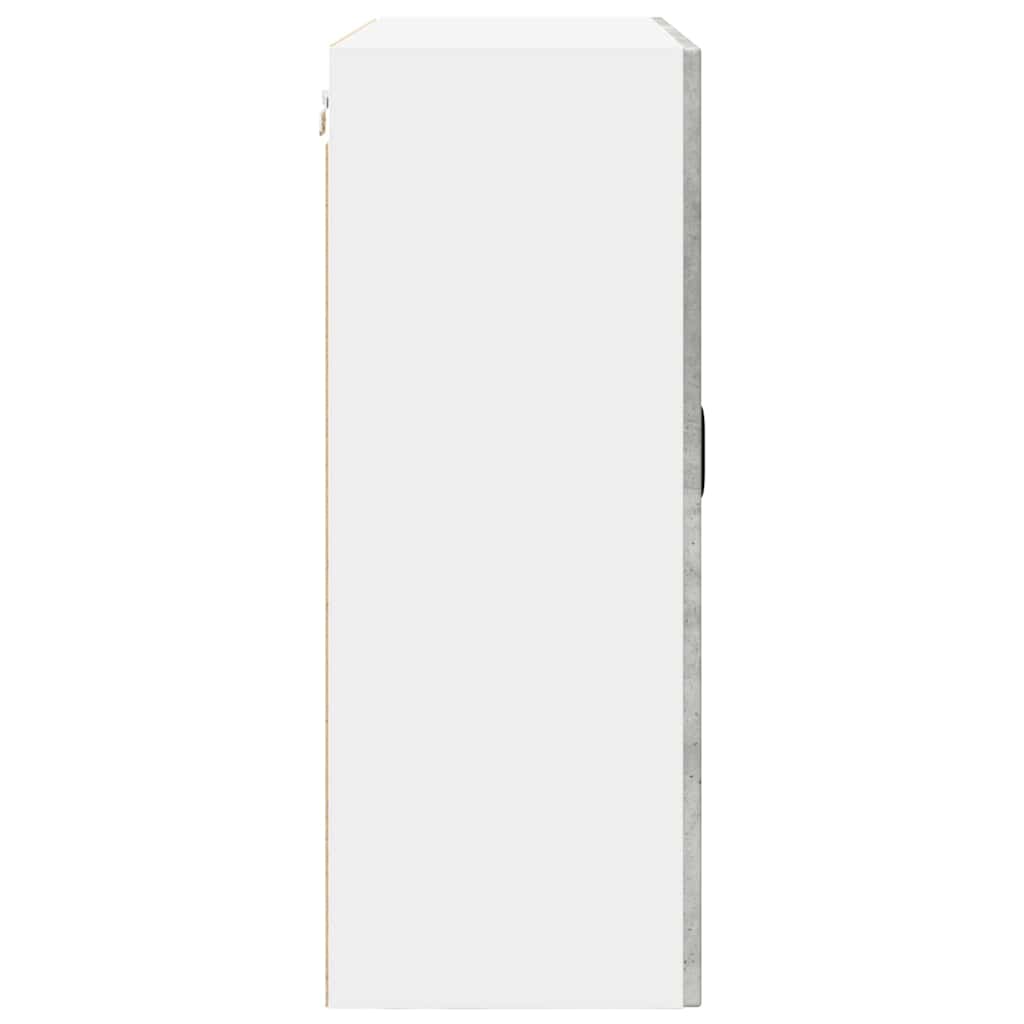 Küchenwandschrank Beton Grau 80 x 31 x 80 cm Holzwerkstoff