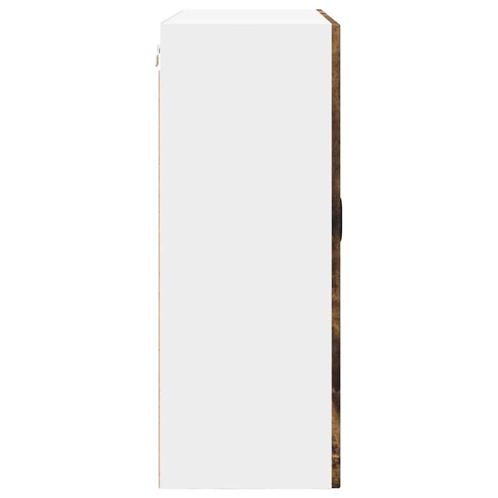 Küchenwandschrank mit Regal Geräucherte Eiche 80 x 31 x 80 cm