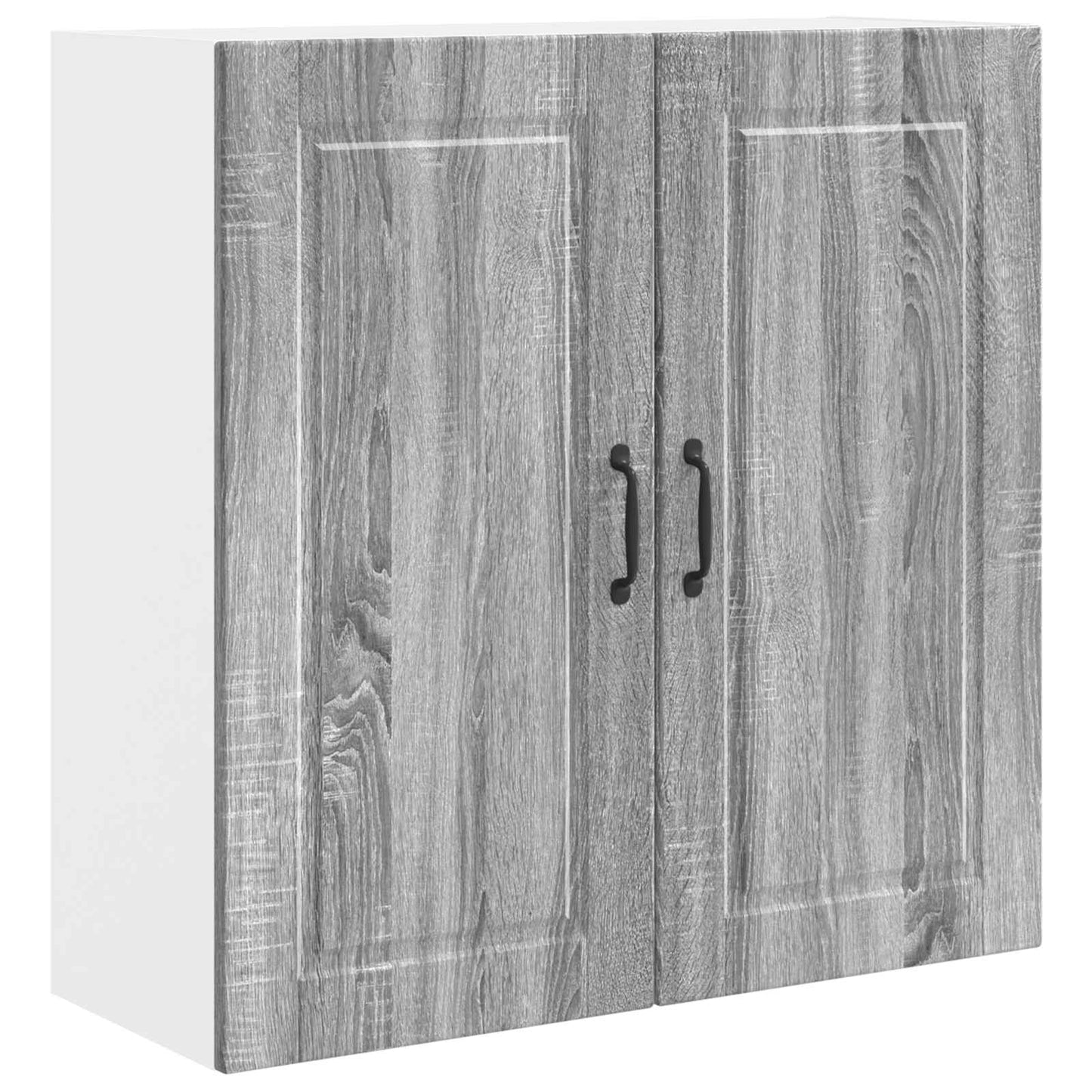 Wandschrank PORTO Graues Sonoma 80 x 31 x 80 cm Holzwerkstoff