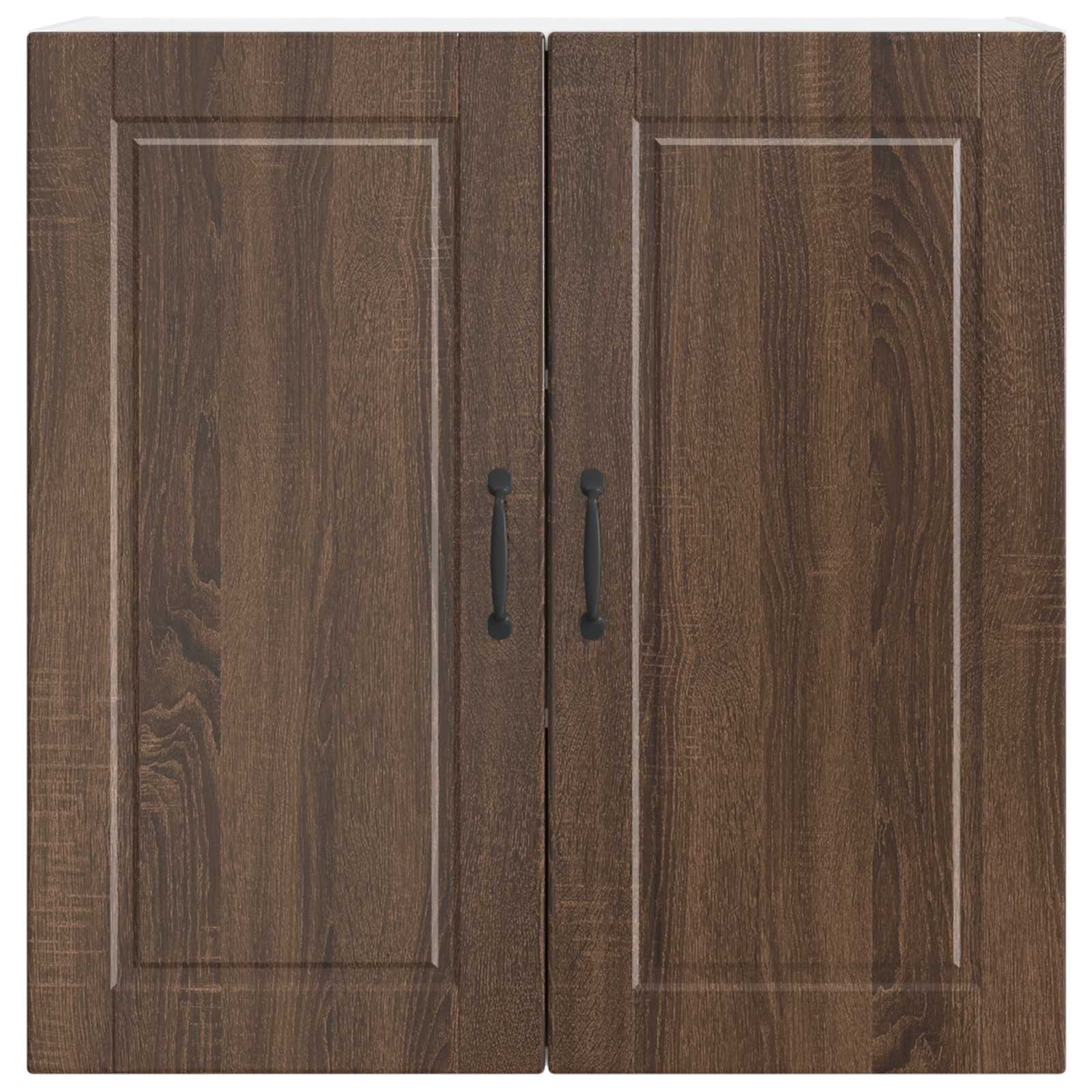 Wandschrank PORTO Braun Eichen-Optik 80 x 31 x 80 cm