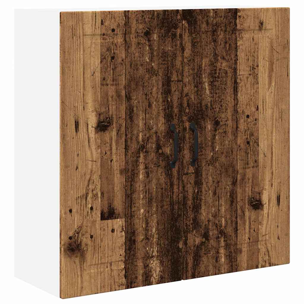 Küchenwandschrank mit Tür Altholz 80 x 31 x 80 cm Holzwerkstoff