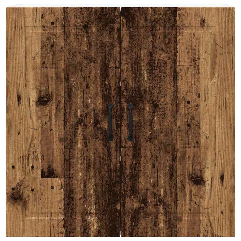 Küchenwandschrank mit Tür Altholz 80 x 31 x 80 cm Holzwerkstoff