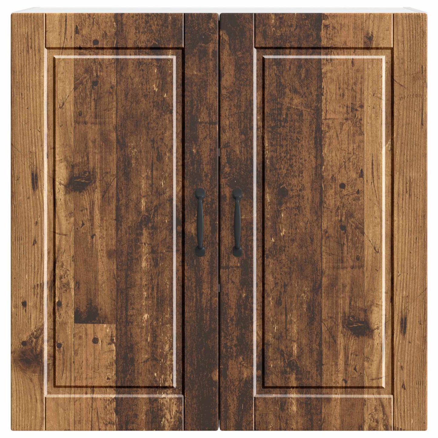 Wandschrank PORTO Altholz 80 x 31 x 80 cm Holzwerkstoff