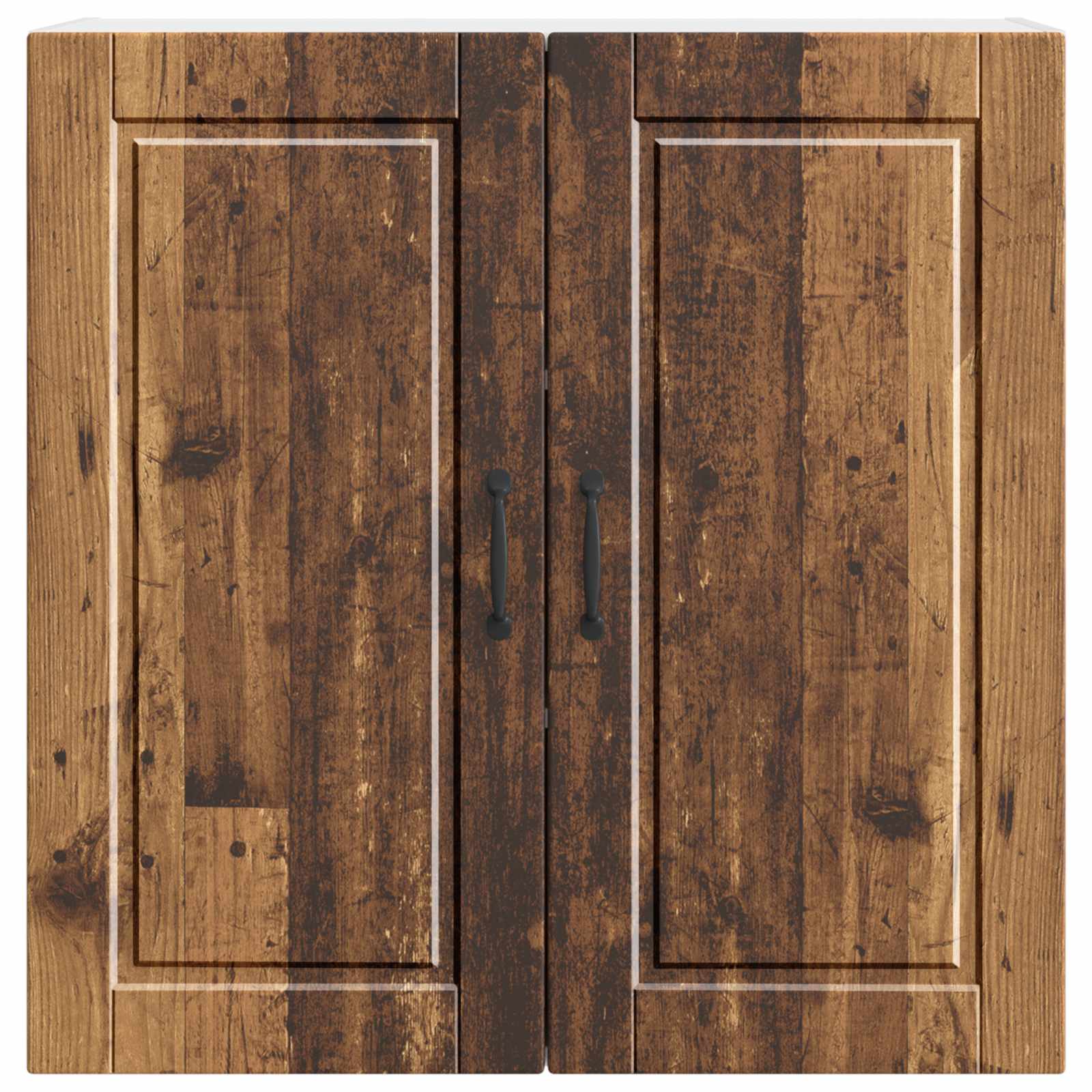 Wandschrank PORTO Altholz 80 x 31 x 80 cm Holzwerkstoff