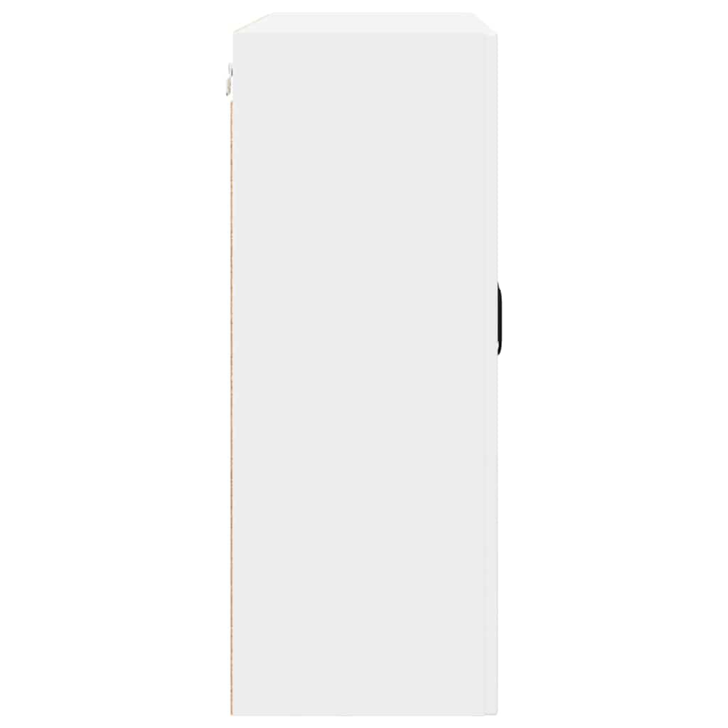 Küchenwandschrank mit Regal Weiß 80 x 31 x 80 cm Holzwerkstoff