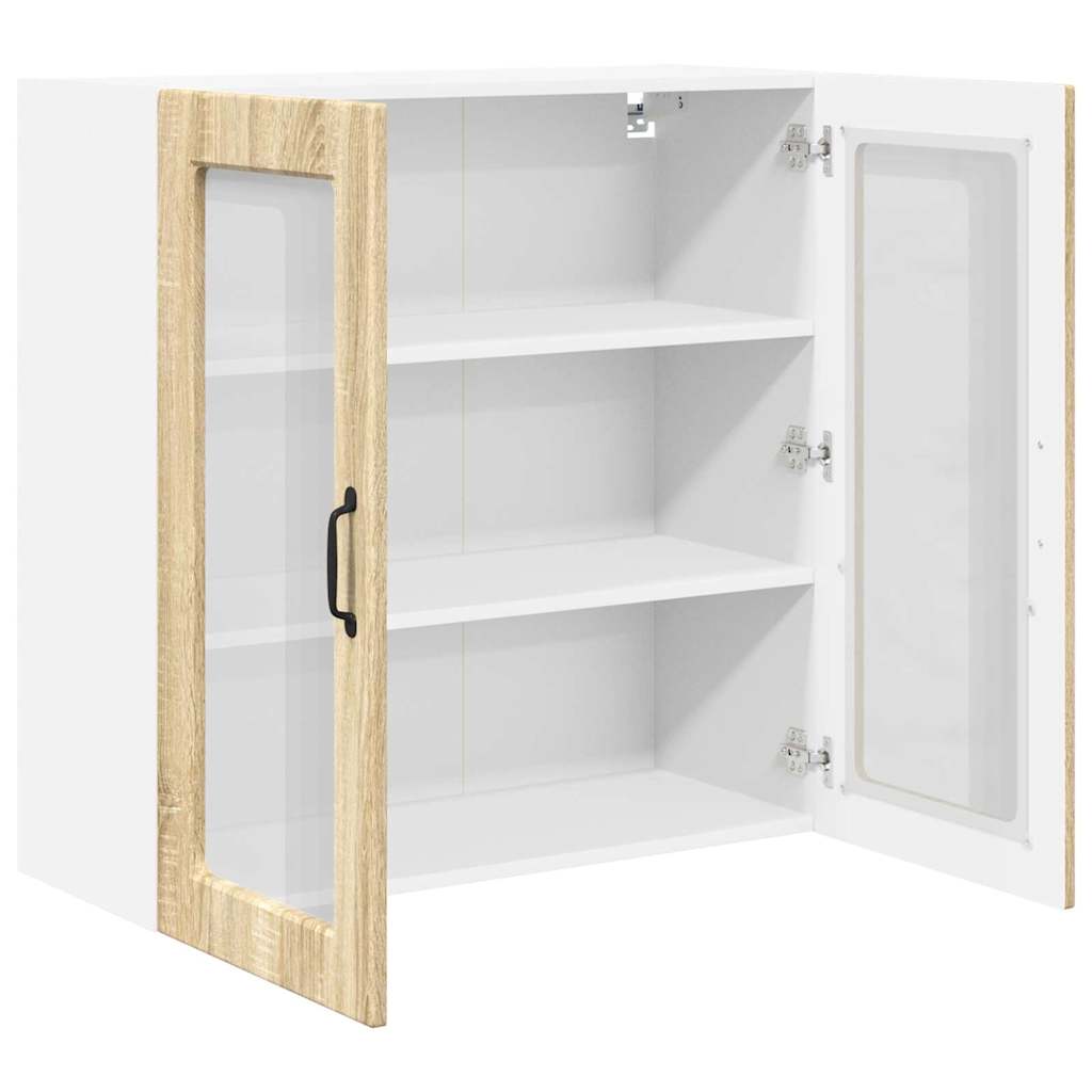 Küchenwandschrank Sonoma-Eiche 80 x 31 x 80 cm Holzwerkstoff