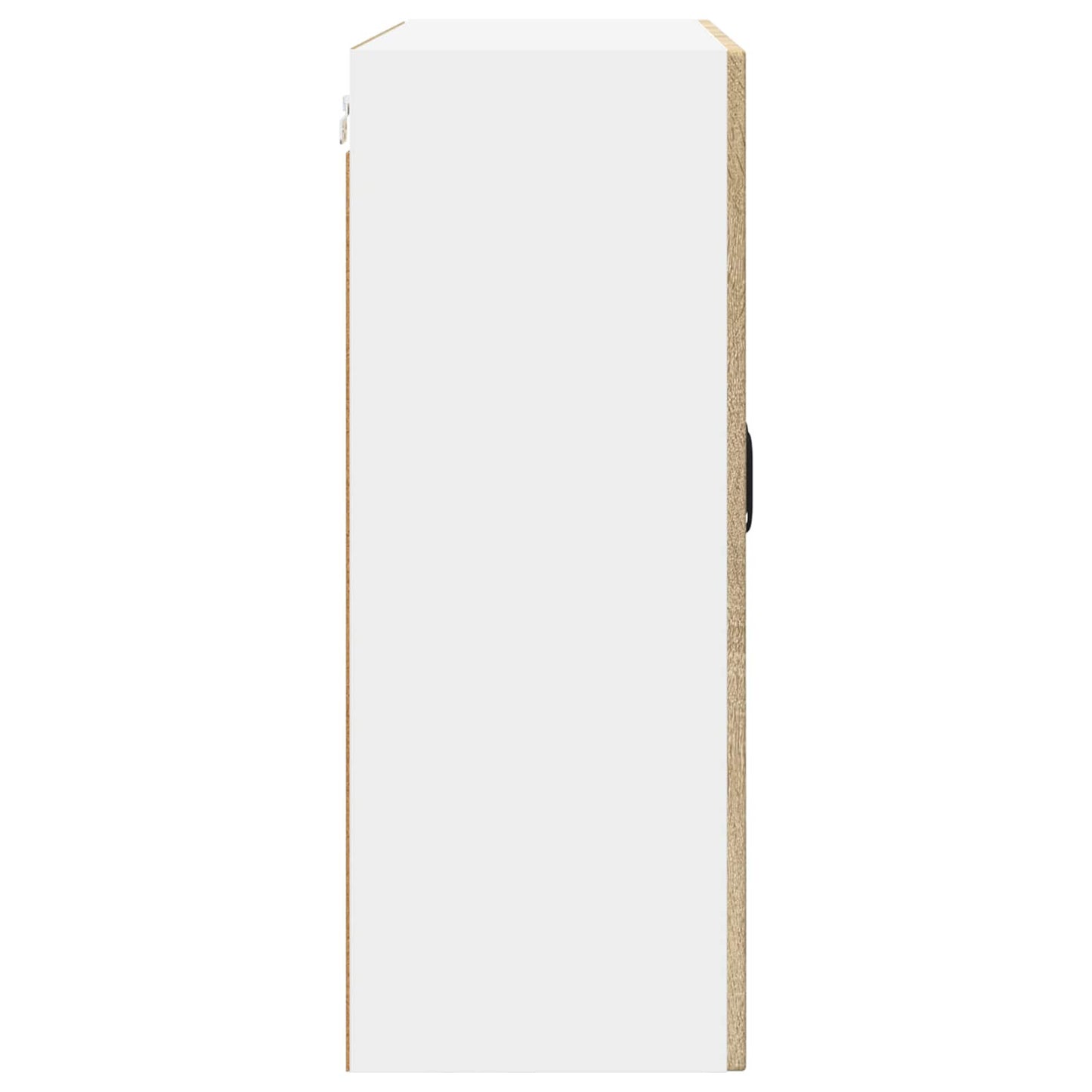 Wandglas-Schrank PORTO Sonoma-Eiche 80 x 31 x 80 cm