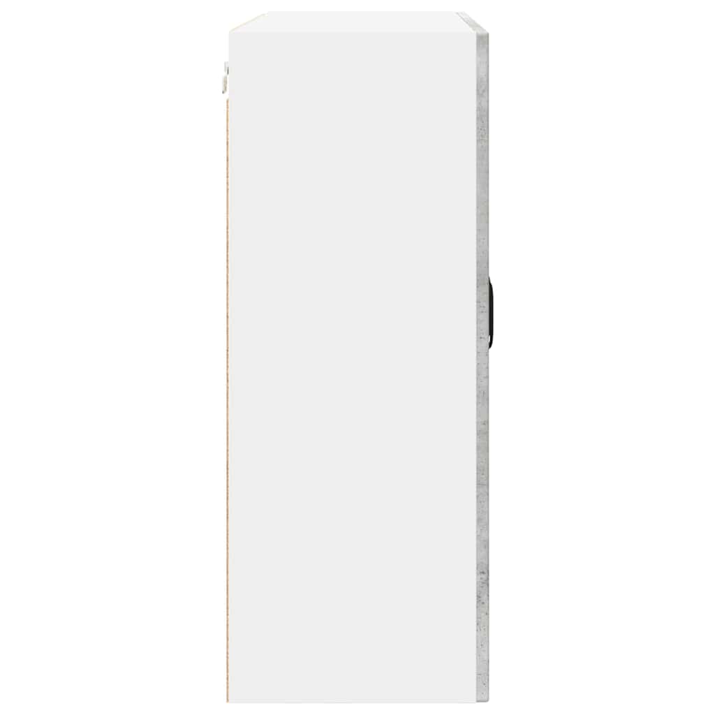 Küchenwandschrank Beton Grau 80 x 31 x 80 cm Holzwerkstoff