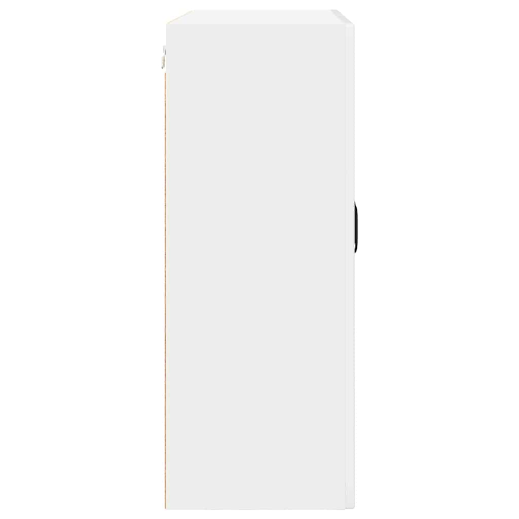 Küchenwandschrank Hochglanz Weiß 80 x 31 x 80 cm Holzwerkstoff