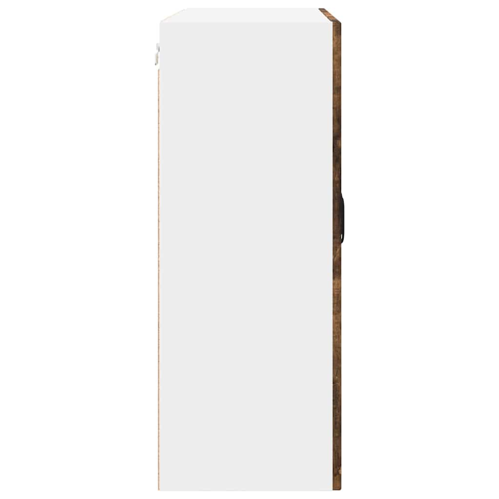 Küchenwandschrank mit Regal Geräucherte Eiche 80 x 31 x 80 cm