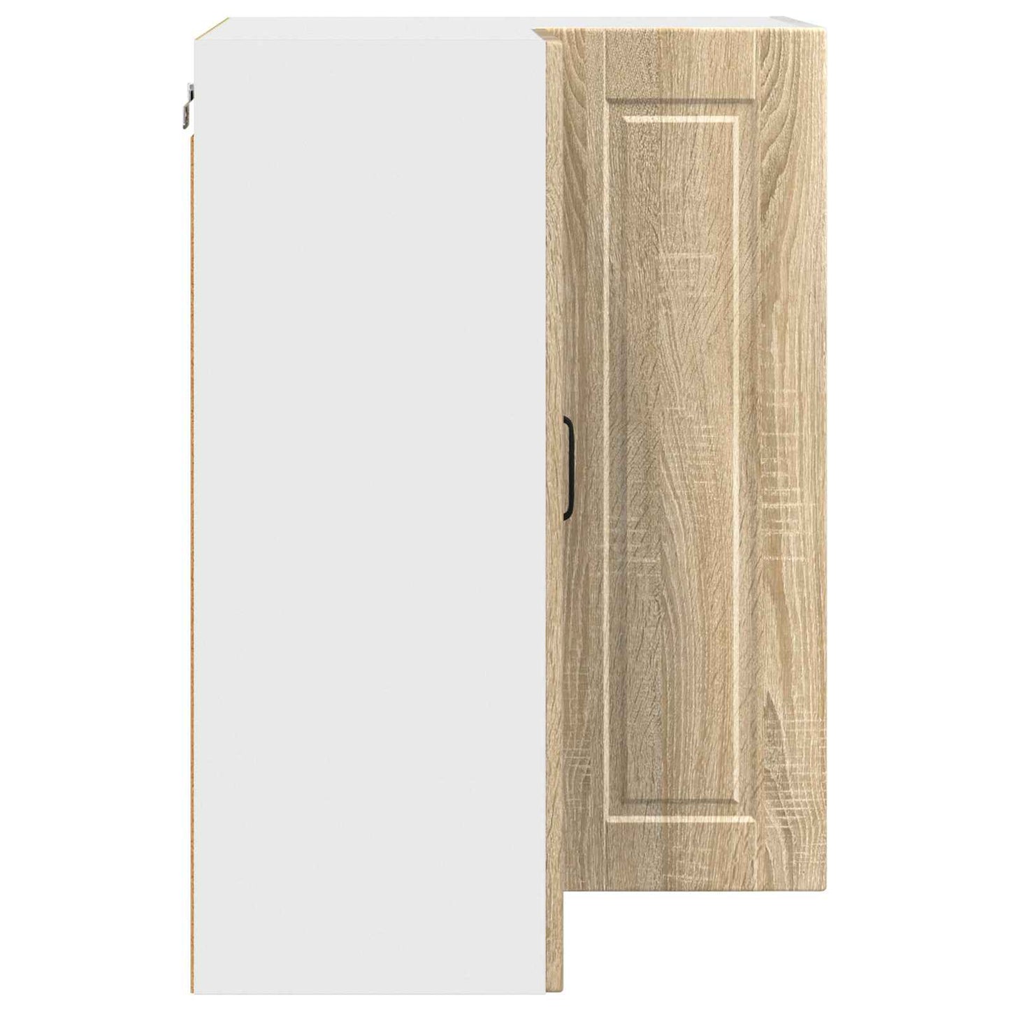 Wand-Eckschrank PORTO Sonoma-Eiche 57 x 57 x 80 cm