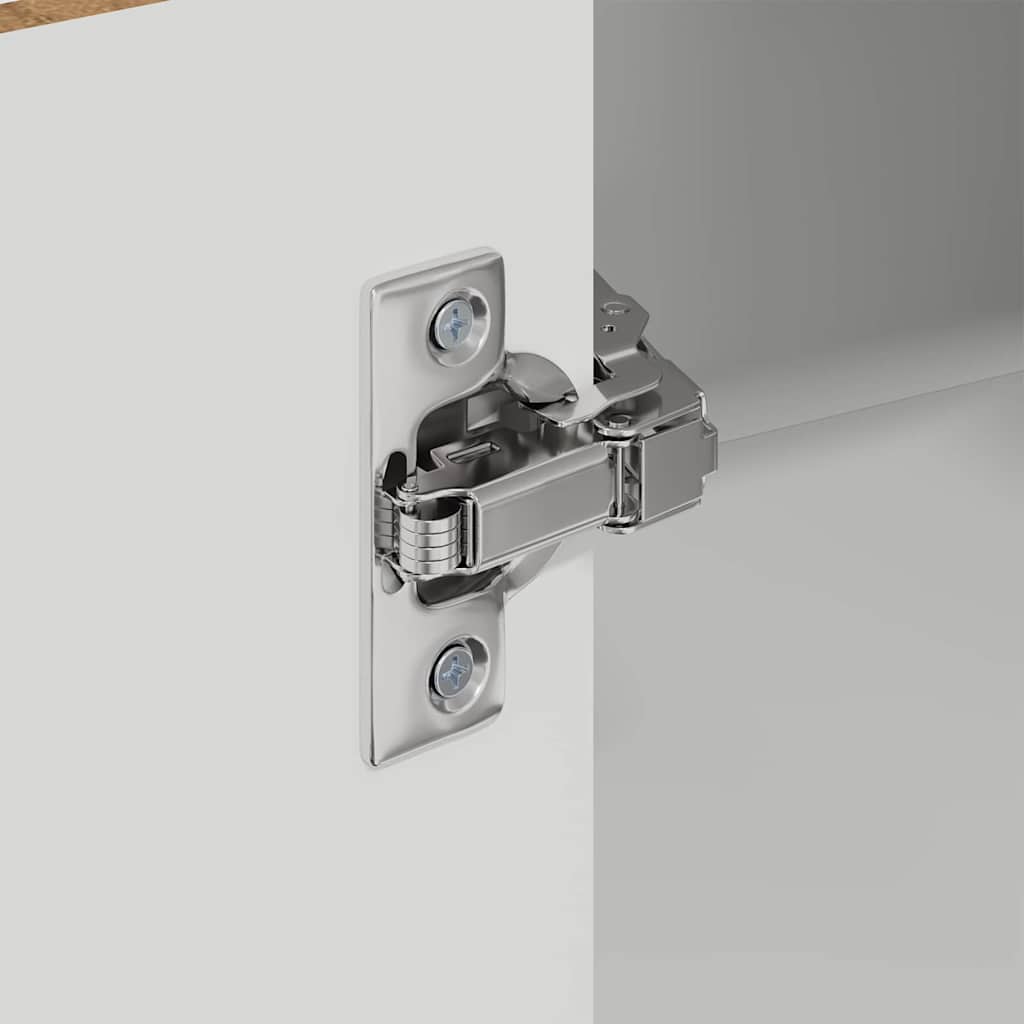 Küchenwandschrank mit Tür Altholz 57 x 57 x 80 cm Holzwerkstoff