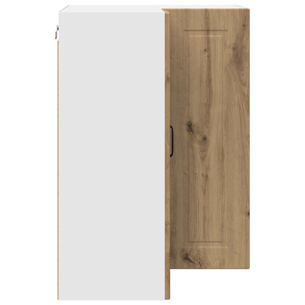 Küchenwandschrank Artisan-Eiche 57 x 57 x 80 cm Holzwerkstoff