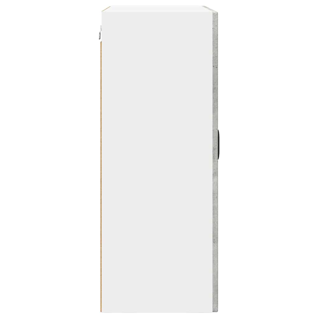 Küchenwandschrank Beton Grau 60 x 31 x 80 cm Holzwerkstoff