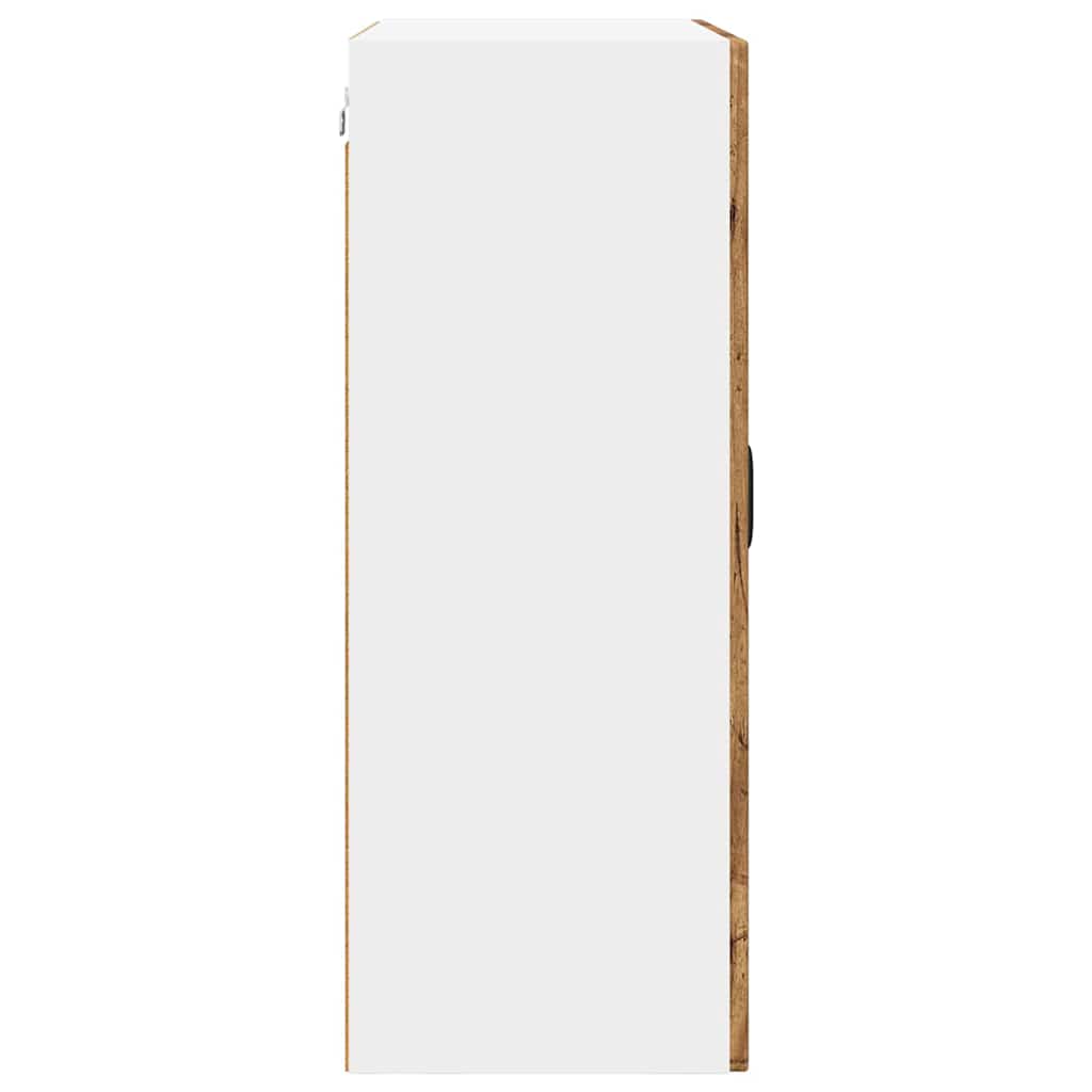 Küchenwandschrank mit Tür Altholz 60 x 31 x 80 cm Holzwerkstoff