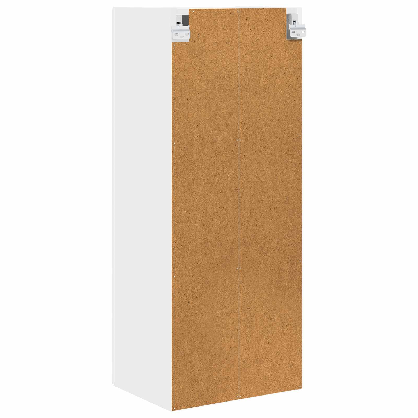 Wandglas-Schrank PORTO Weiß 40 x 31 x 100 cm Holzwerkstoff